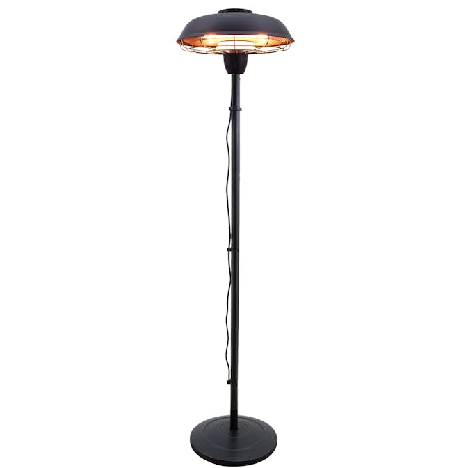 Terrassvärmare HORTUS 2100W Golvmodell HA Svart