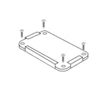 Monteringsbeslag Hortus till Dubbel Kassett