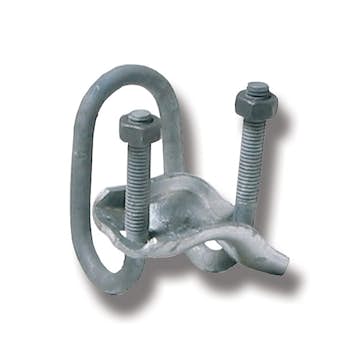 Nackrörsklammer Willab 1"x1"