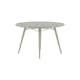 Utebord Venture Home Lina Ø120 cm Matbord i Trä & Aluminium, Beige