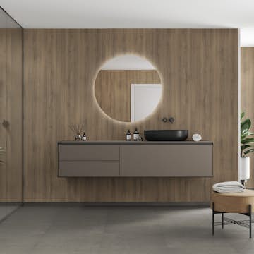 Våtrumsskiva Fibo 2164-M00 Pure Oak 10x620x2400 mm
