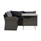 Loungegrupp Comfort Garden James Light Höger Utomhus