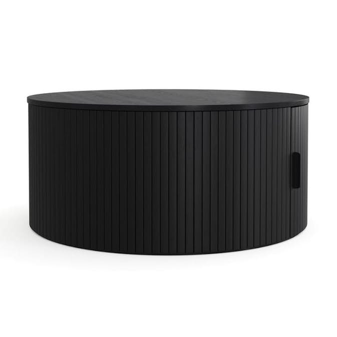 Soffbord In Living Noira Ø80 cm med Förvaring
