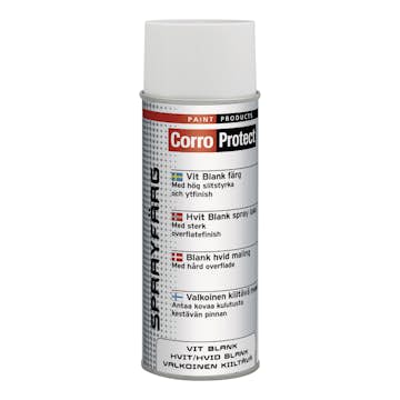 Täckfärg CorroProtect Färg Spray Vit