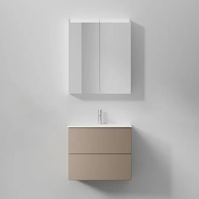 Möbelpaket INR Core Solid med Spegelskåp Stage Plus