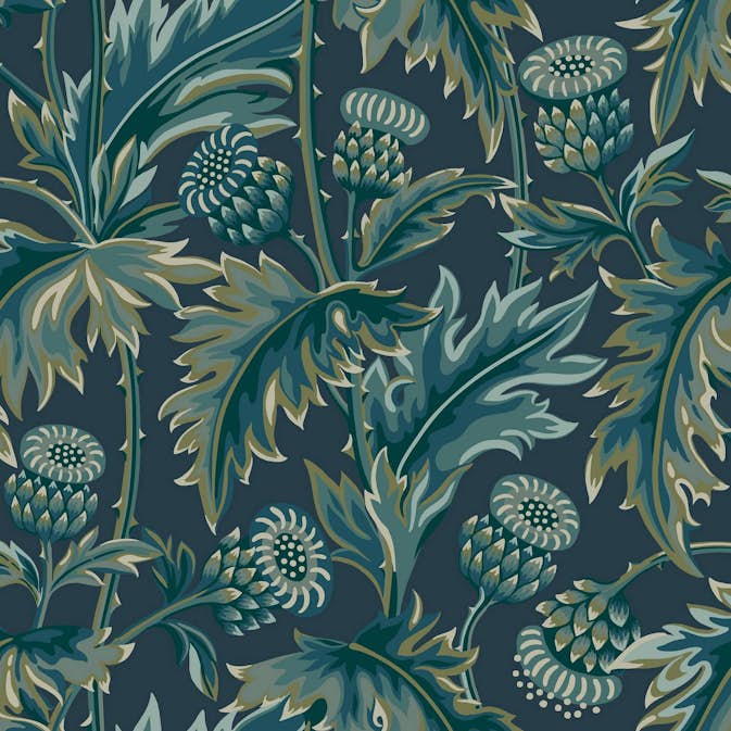 Tapet Boråstapeter Treasured Thistle 2273