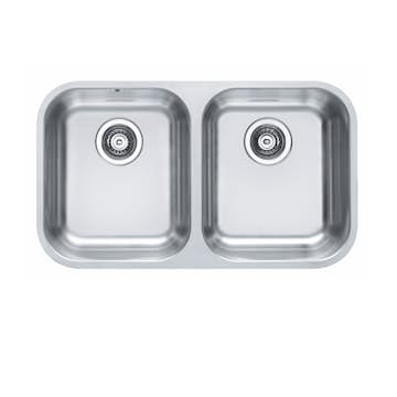 Diskho DecoSteel DUO30 Rostfri Dubbel Diskho Kök