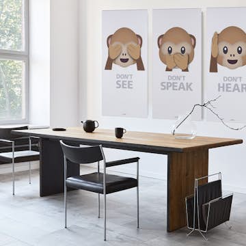 Akustiktavla Fibrotech Art-Acoustic  Abe 1200x600 mm Vit