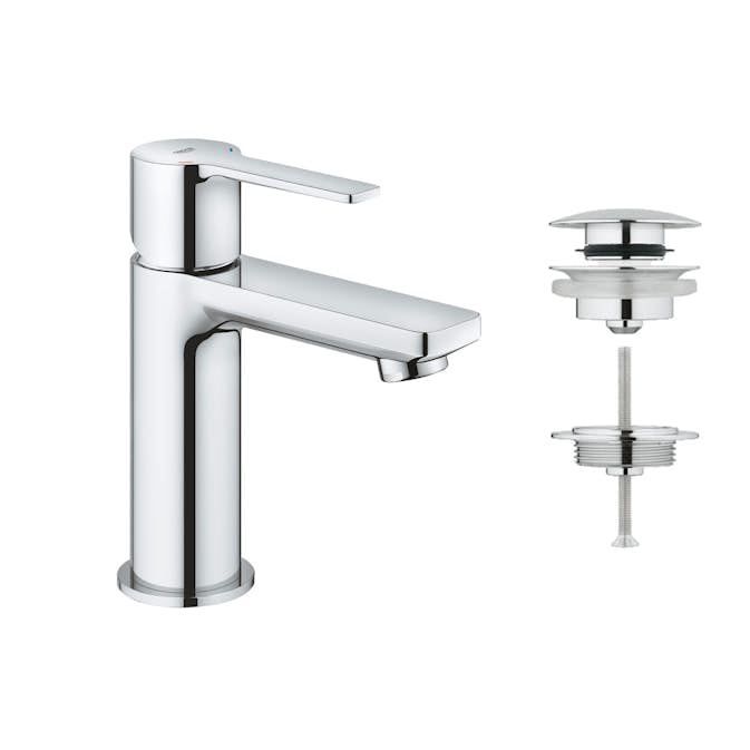 Tvättställsblandare Grohe Lineare 23791 med Bottenventil