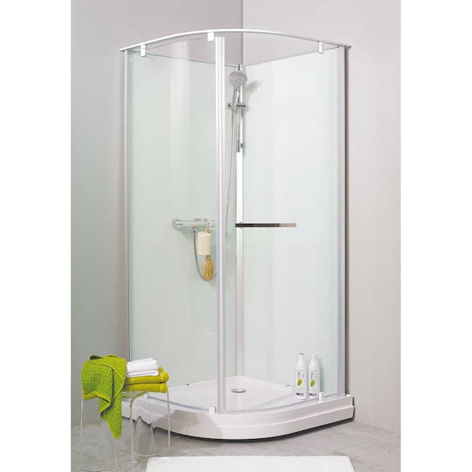 Duschkabin Noro Ocean Rund 90 Vit