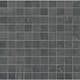 Mosaik Ceramiche Keope Back Antracitgrå 3x3 cm