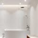 Takduschset Hansgrohe Pulsify S 260 1jet med Badkarsblandare