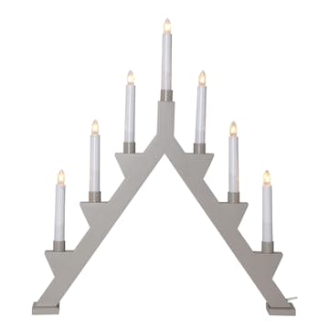 Ljusstake Star Trading Zack 7-Armad Adventsljusstake