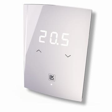 Termostat LK Systems S2 24V NO Rums- & Golvvärmetermostat