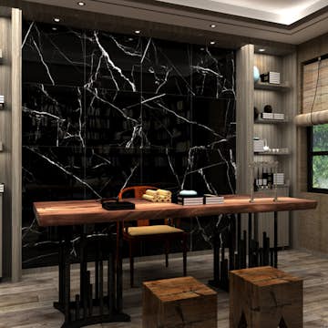 Klinker Netto Ceramika Markinia Silver High Glossy 60x60 cm