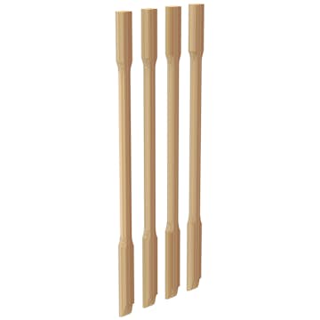 Räckespelare Lundbergs Helsinki för Utanpåliggande 4-pack