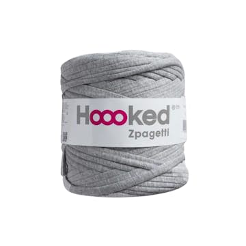 Zpagetti T-shirtgarn Grå 700 g - Återvunnet Material