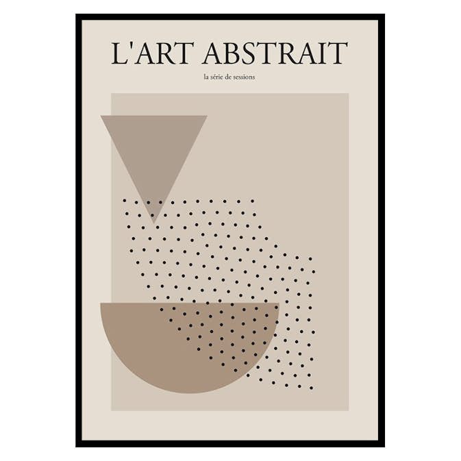 Poster Gallerix Lart Abstrait No2