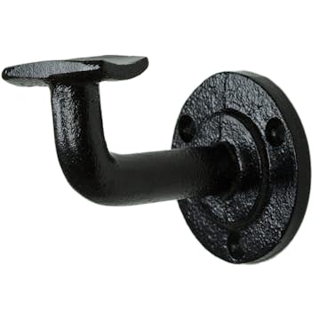 Ledstångskrok Lundbergs Svart