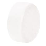 Ändknopp Lundbergs Vitlackad Furu Ø48