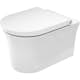 Vägghängd Toalettstol Duravit White Tulip HygieneFlush