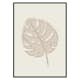 Poster Gallerix Cutout Monstera Sand