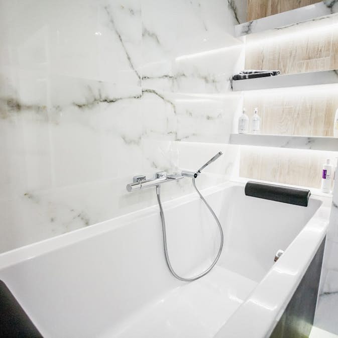 Klinker Netto Ceramika Wall Carrara Shiny 30x60 cm