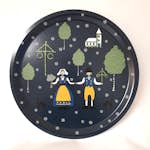 Bricka Arvidssons Textil Sverige Rund