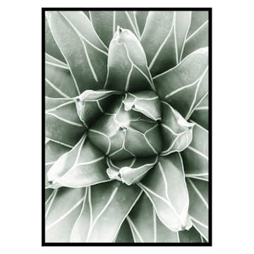 Poster Gallerix Bright Green Botanical No1