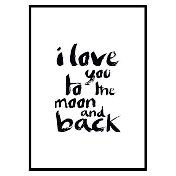 Poster Gallerix To The Moon And Back