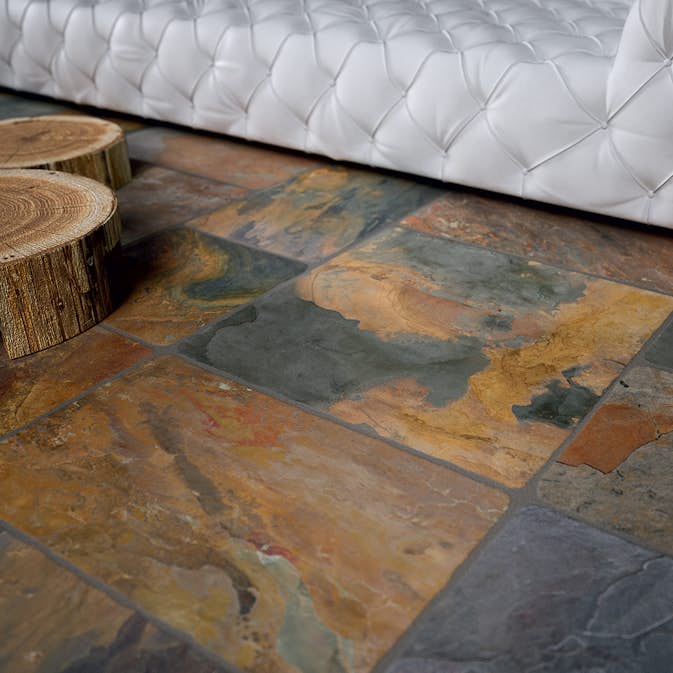 Klinker Lhådös Katla Multicolor 50x50 cm