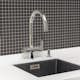 Klinker Arredo Fojs Collection Steel Mosaic Matt Grå 3x3 cm