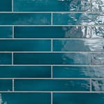 Kakel Lhådös Glaciär Blå 6,5x40 cm