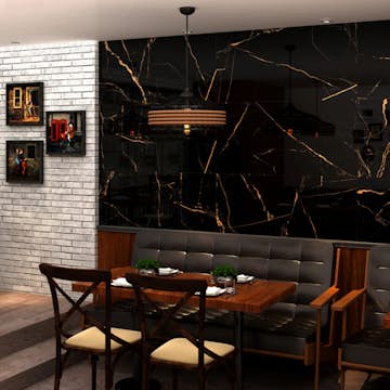 Klinker Netto Ceramika Markinia Gold High Glossy 60x120 cm