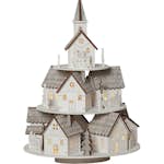 Julby Star Trading Grauberg med Belysning & Musikspel