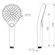 Handdusch Oras Optima Style 272020N