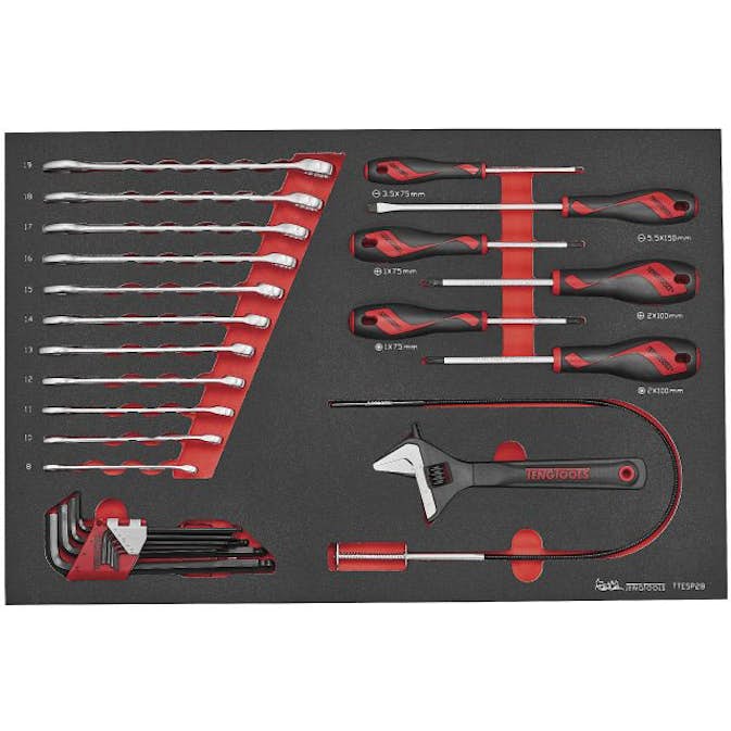 Verktygssats 28 delar Teng Tools TTESP28