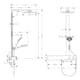 Takduschset Hansgrohe Raindance E Showerpipe 300 1jet ShowerTablet 600