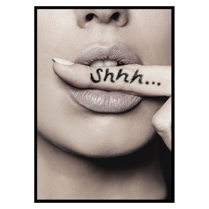 Poster Gallerix Shhh...