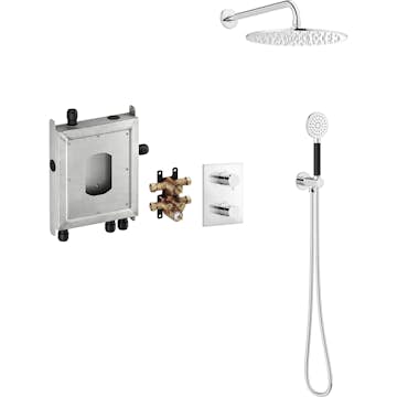 Takduschset Mora INXX II Vägg för Inbyggnad