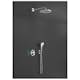 Takduschset Hansgrohe Croma 280 Ecostat S för Inbyggnad 1jet