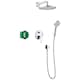Takduschset Hansgrohe Crometta S 240 för Inbyggnad 1jet