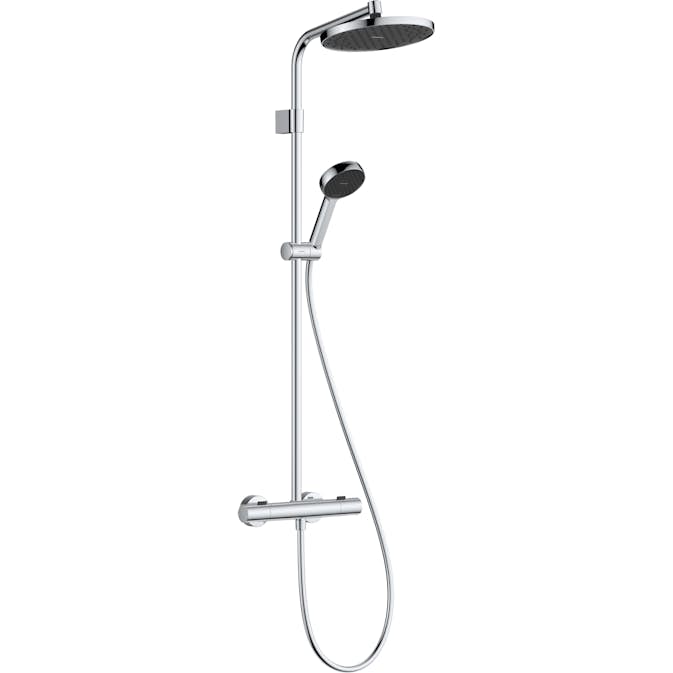 Takduschset Hansgrohe Activera S Showerpipe 240 1jet EcoSmart med Ecostat Fine Varia