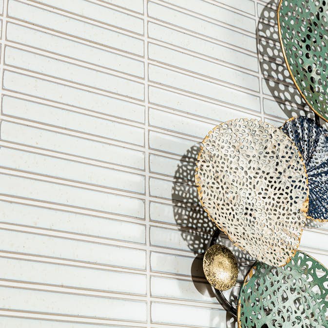 Mosaik Lhådös Vox White 2x14,5 cm