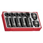 Krafthylssats Teng Tools TT9212 12-delar