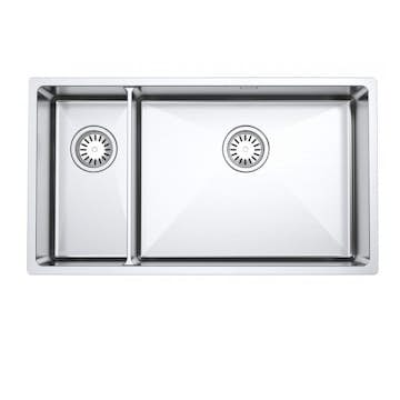 Diskho DecoSteel DI-ART 2053 Rostfri Stål Diskhoar Kök Tvättstuga