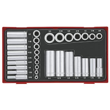 Hylssats Teng Tools 1/4-3/8 Tum TTAF3212