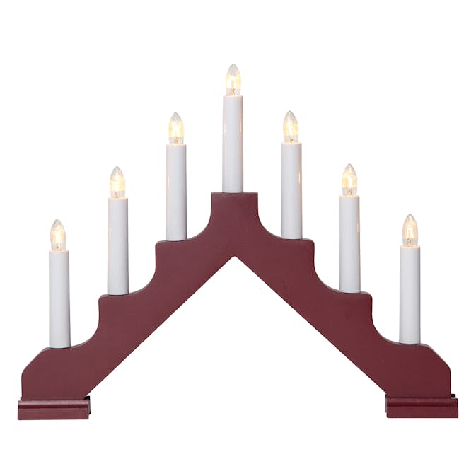 Ljusstake Star Trading Ada 7-Armad Adventsljusstake