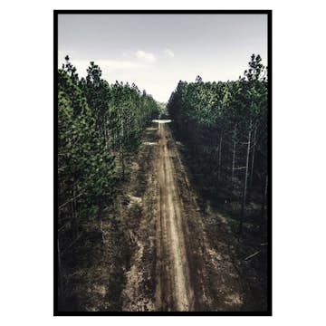 Poster Gallerix Muddy Road No1