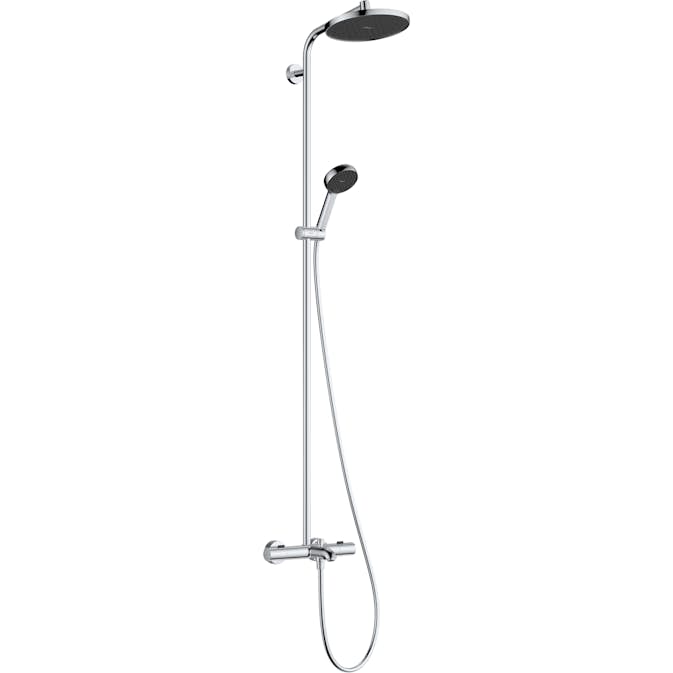 Takduschset Hansgrohe Activera S Showerpipe 240 1jet EcoSmart med Kartermostat Ecostat Fine